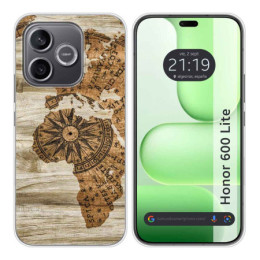 Funda Silicona para Huawei Honor 600 Lite 5G diseño...