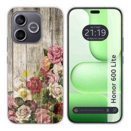 Funda Silicona para Huawei Honor 600 Lite 5G diseño...