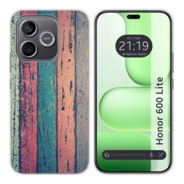 Funda Silicona para Huawei Honor 600 Lite 5G diseño...