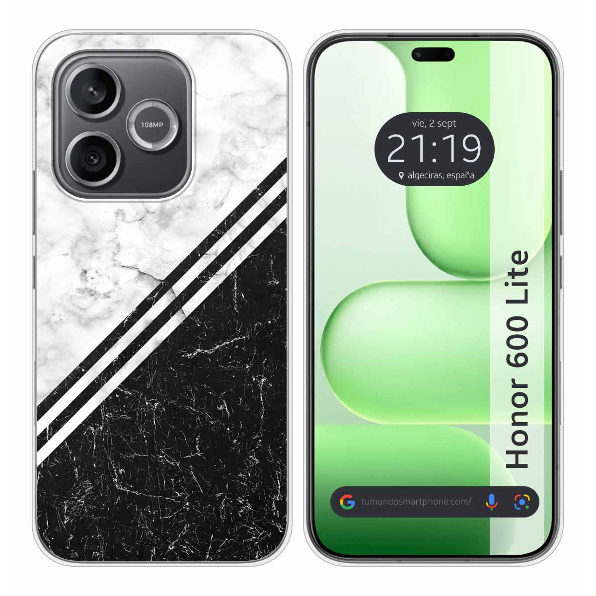 Funda Silicona para Huawei Honor 600 Lite 5G...