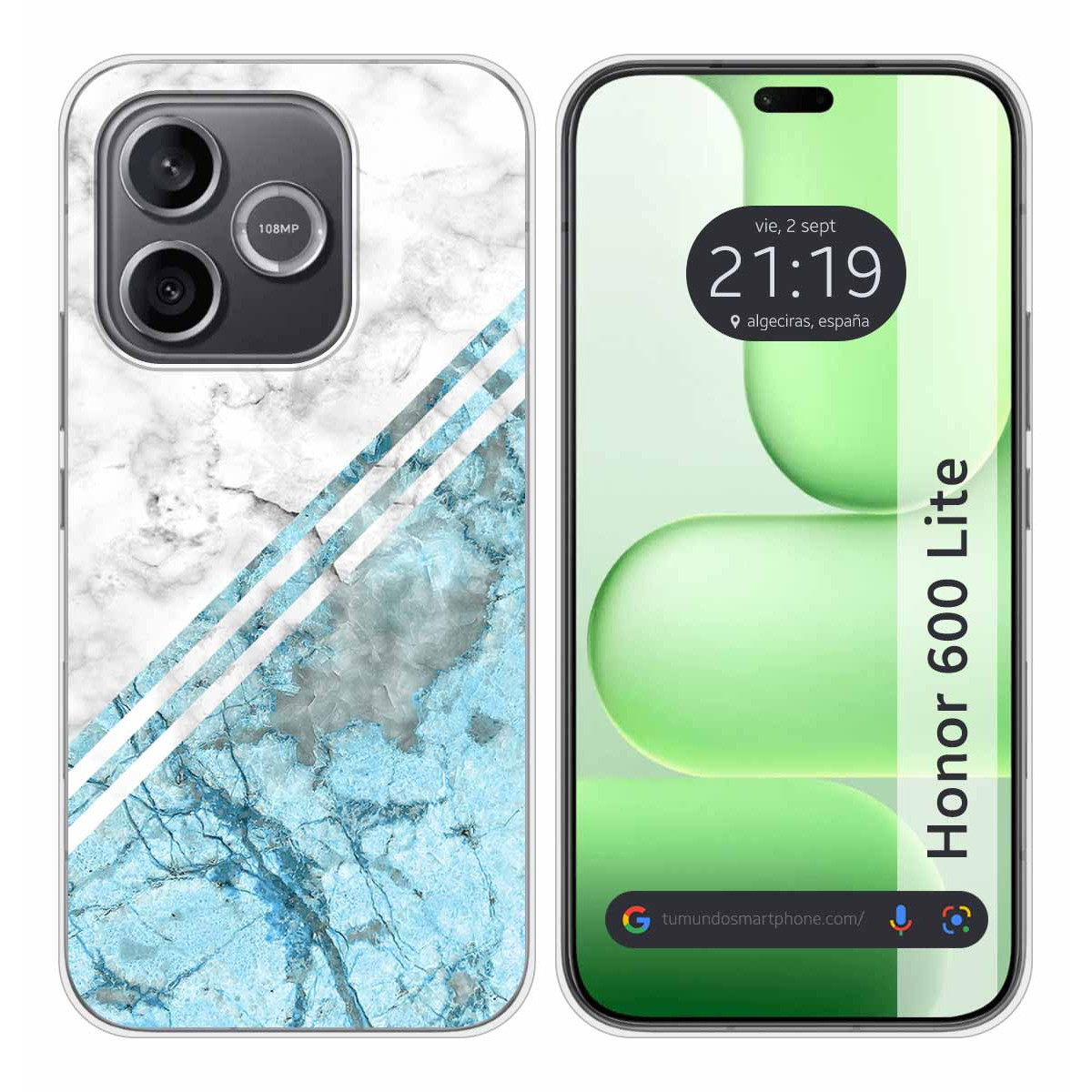 Funda Silicona para Huawei Honor 600 Lite 5G...