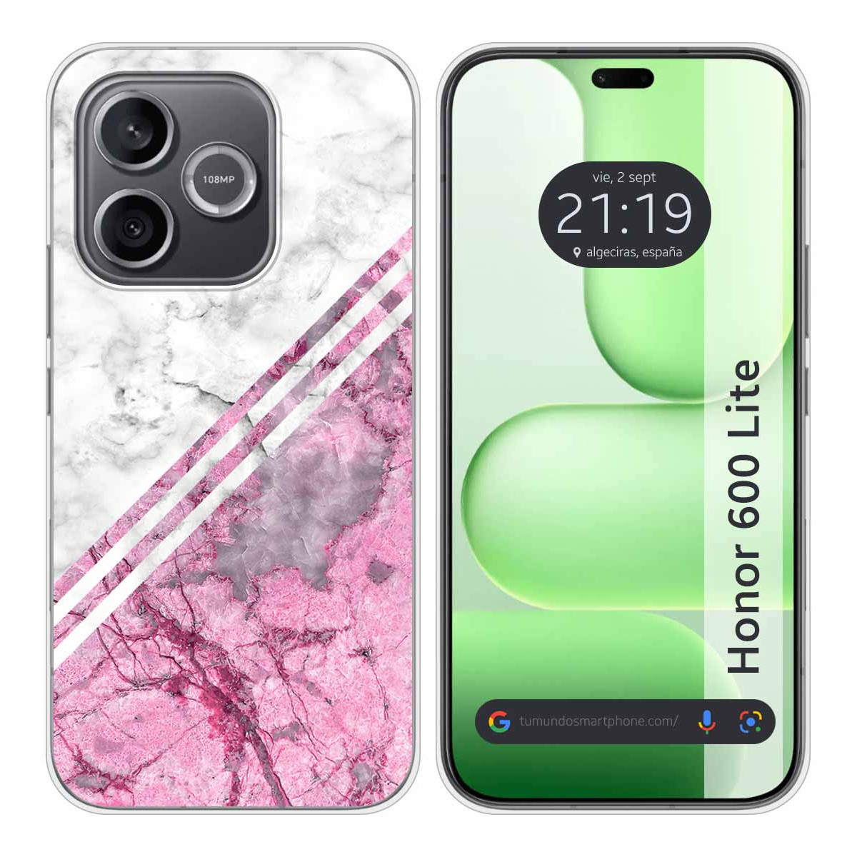 Funda Silicona para Huawei Honor 600 Lite 5G...