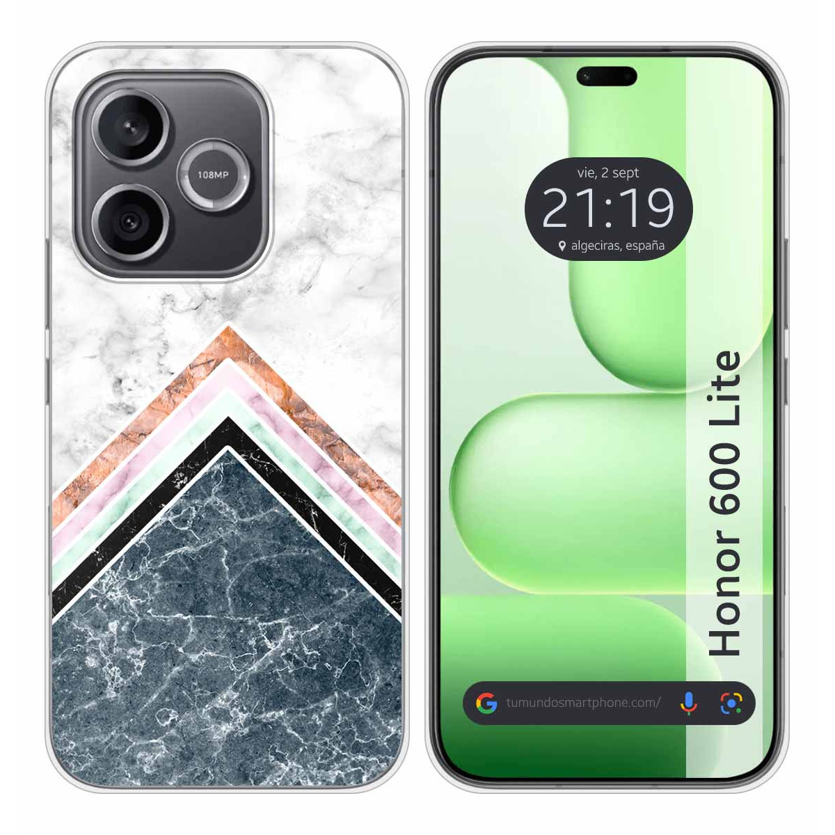 Funda Silicona para Huawei Honor 600 Lite 5G...