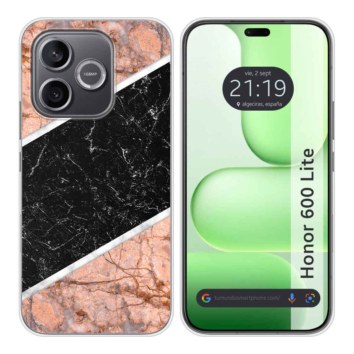 Funda Silicona para Huawei Honor 600 Lite 5G...