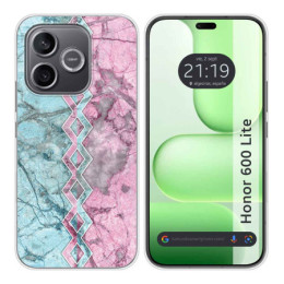 Funda Silicona para Huawei Honor 600 Lite 5G diseño...