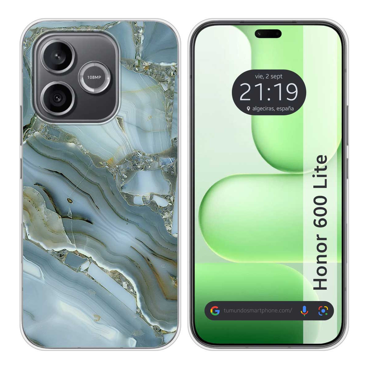 Funda Silicona para Huawei Honor 600 Lite 5G...