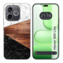 Funda Silicona para Huawei Honor 600 Lite 5G diseño Mármol 11 Dibujos