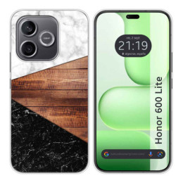 Funda Silicona para Huawei Honor 600 Lite 5G diseño...