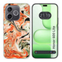 Funda Silicona para Huawei Honor 600 Lite 5G diseño Mármol 12 Dibujos