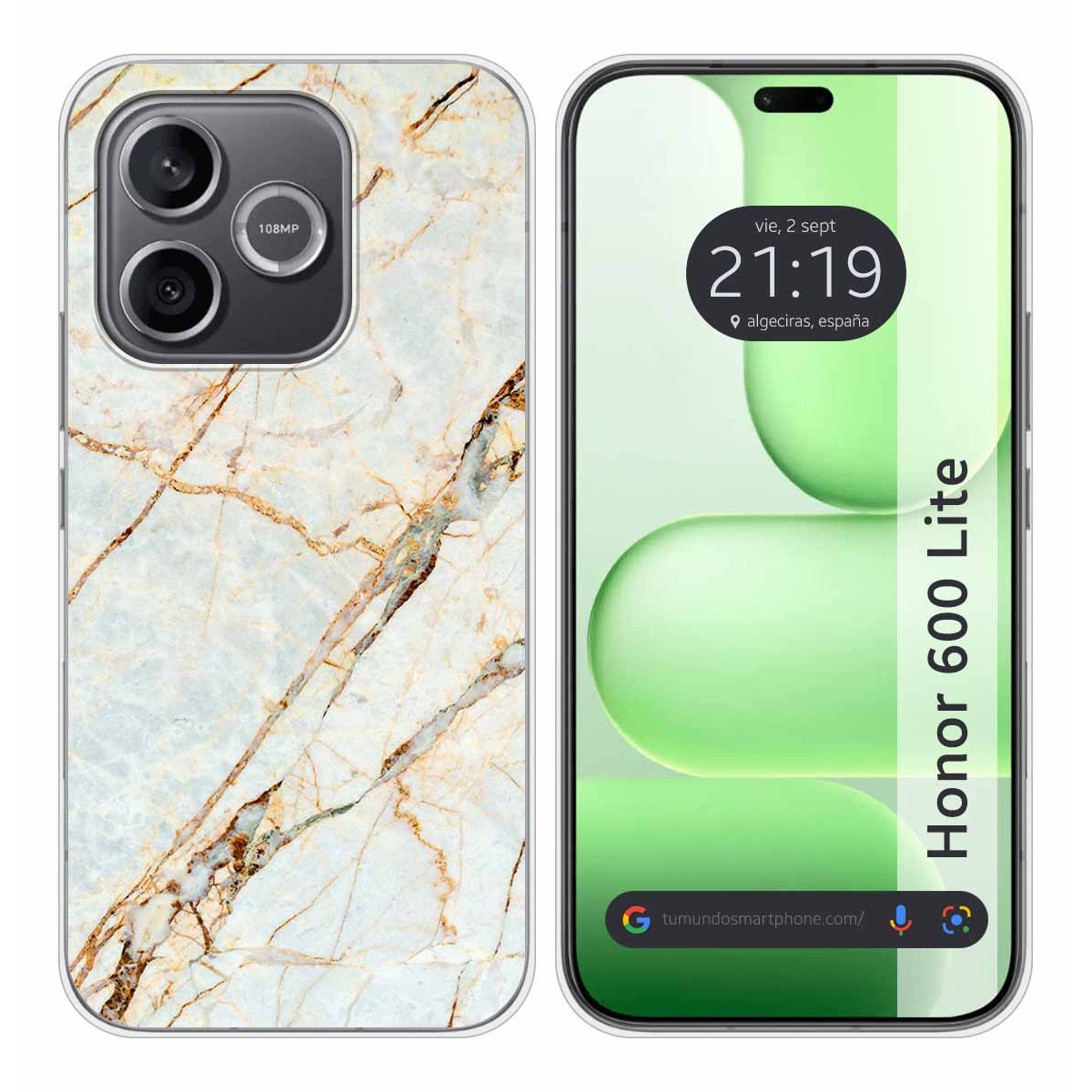 Funda Silicona para Huawei Honor 600 Lite 5G...
