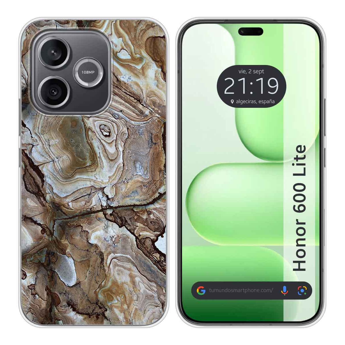 Funda Silicona para Huawei Honor 600 Lite 5G...