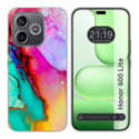 Funda Silicona para Huawei Honor 600 Lite 5G diseño Mármol 15 Dibujos
