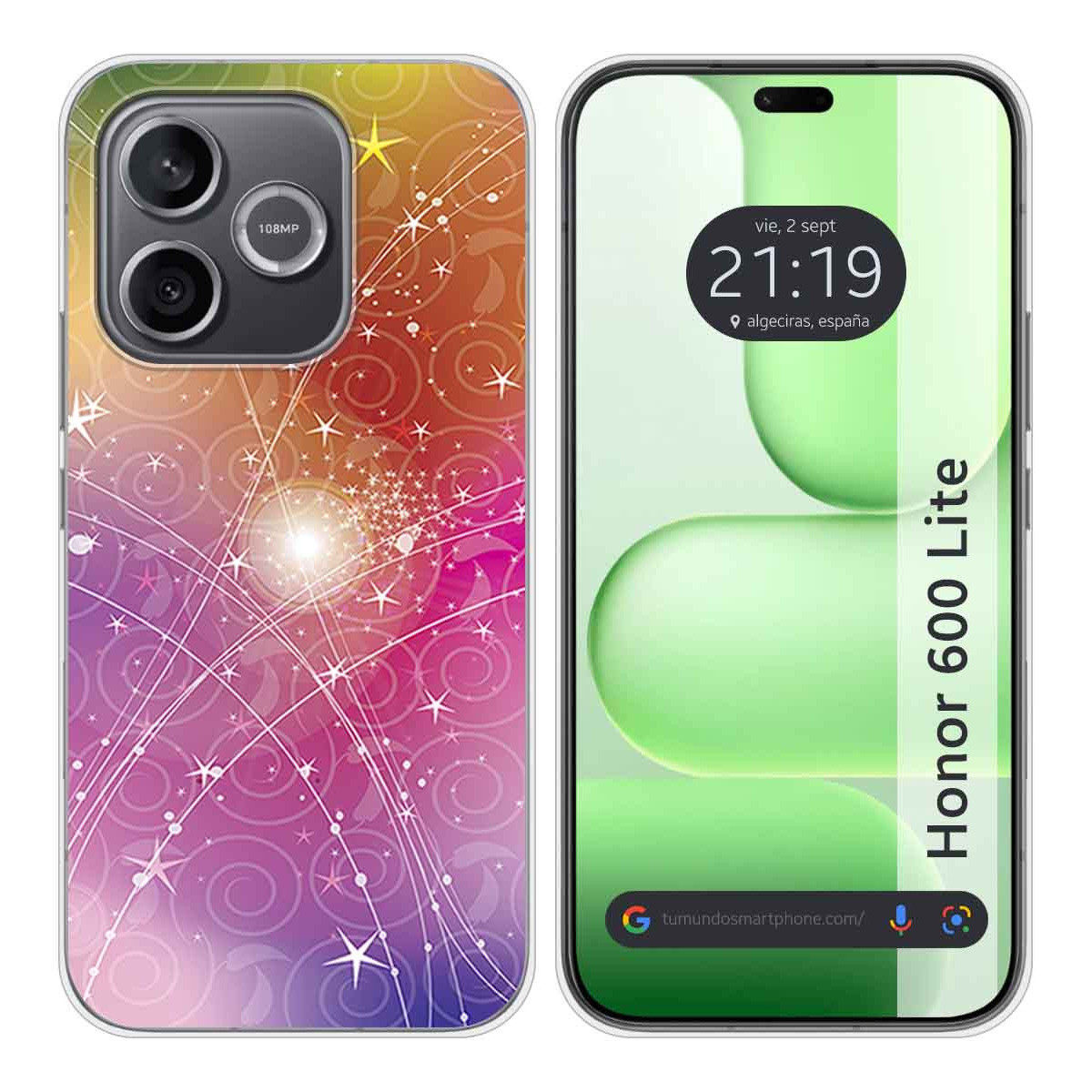 Funda Silicona para Huawei Honor 600 Lite 5G...