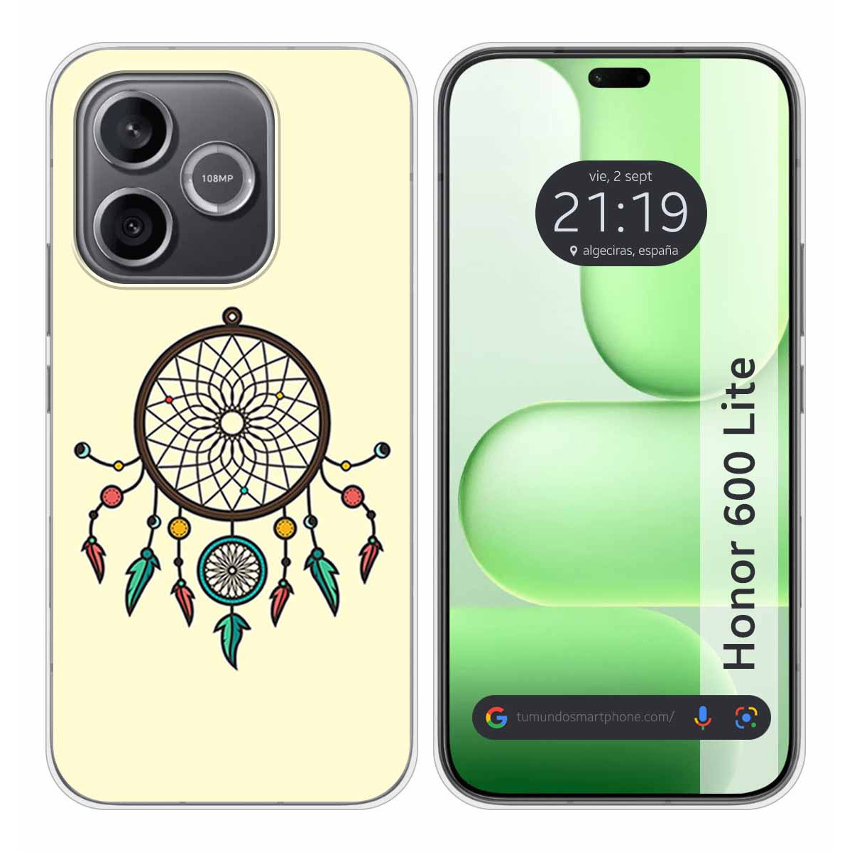Funda Silicona para Huawei Honor 600 Lite 5G...