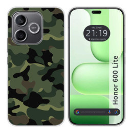 Funda Silicona para Huawei Honor 600 Lite 5G diseño...