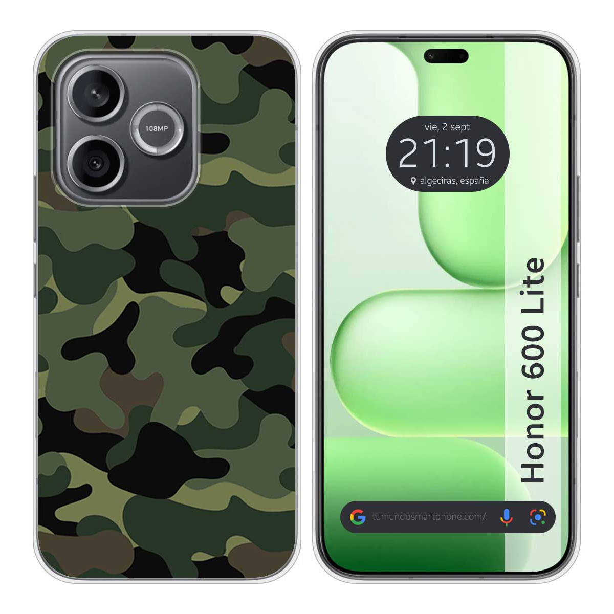 Funda Silicona para Huawei Honor 600 Lite 5G...