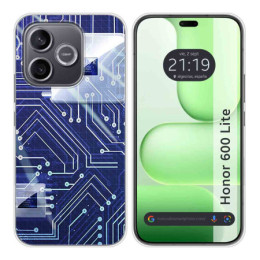 Funda Silicona para Huawei Honor 600 Lite 5G diseño...