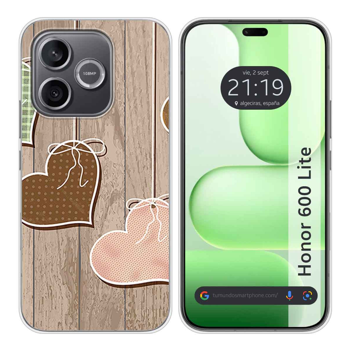 Funda Silicona para Huawei Honor 600 Lite 5G...