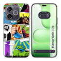 Funda Silicona para Huawei Honor 600 Lite 5G diseño Comic Dibujos