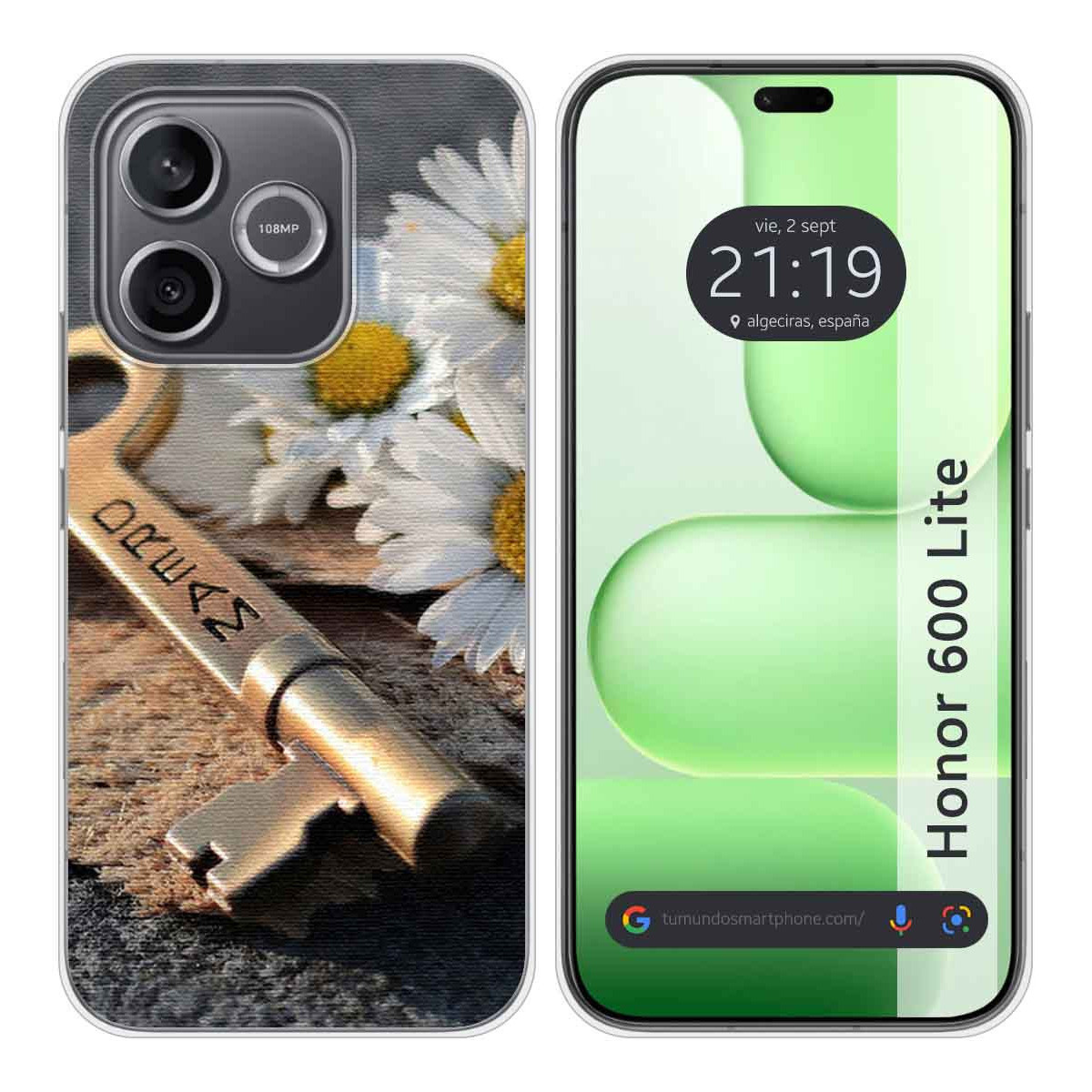 Funda Silicona para Huawei Honor 600 Lite 5G...