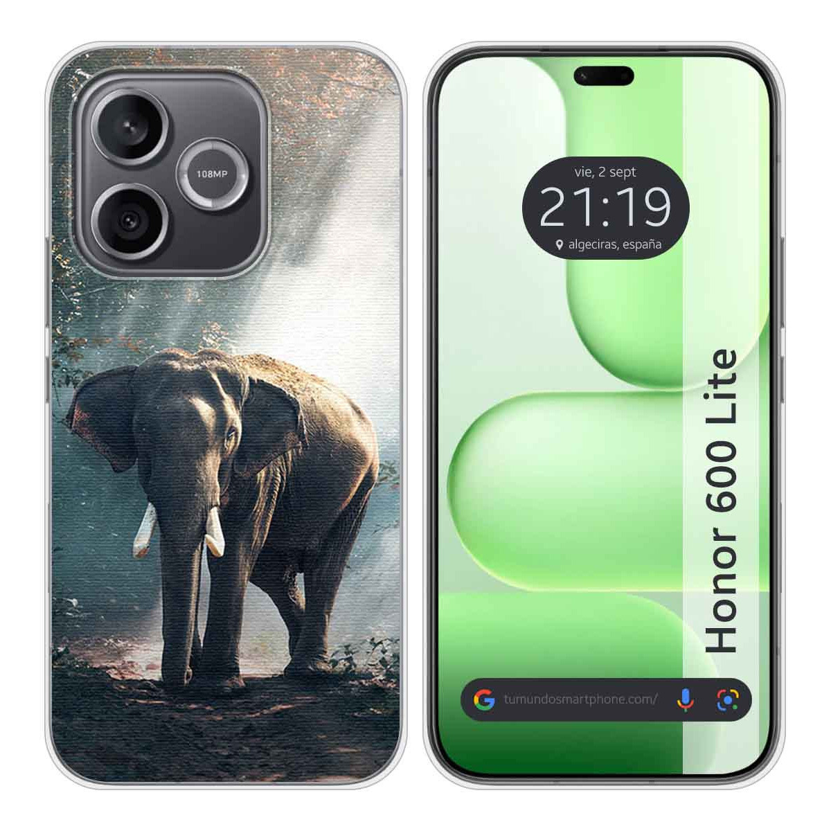 Funda Silicona para Huawei Honor 600 Lite 5G...