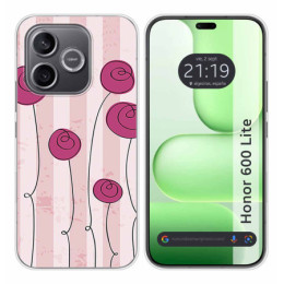 Funda Silicona para Huawei Honor 600 Lite 5G diseño...