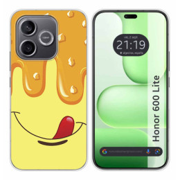 Funda Silicona para Huawei Honor 600 Lite 5G diseño...