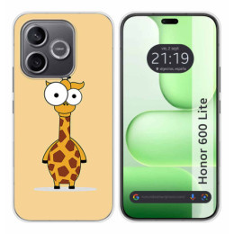 Funda Silicona para Huawei Honor 600 Lite 5G diseño...