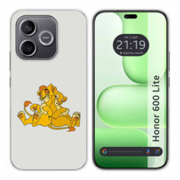 Funda Silicona para Huawei Honor 600 Lite 5G diseño...