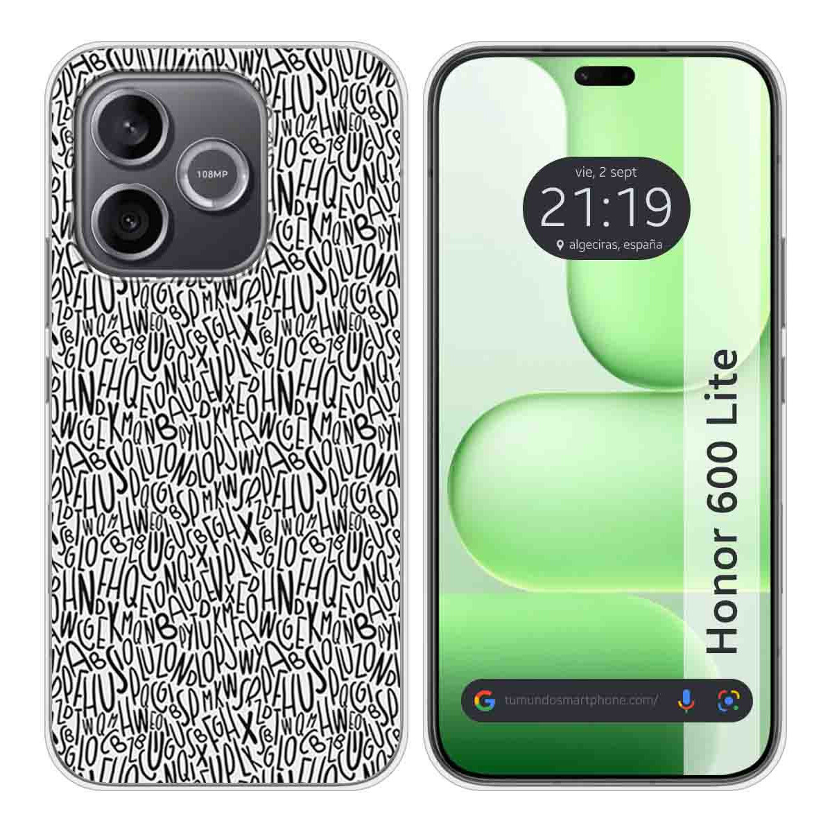 Funda Silicona para Huawei Honor 600 Lite 5G...