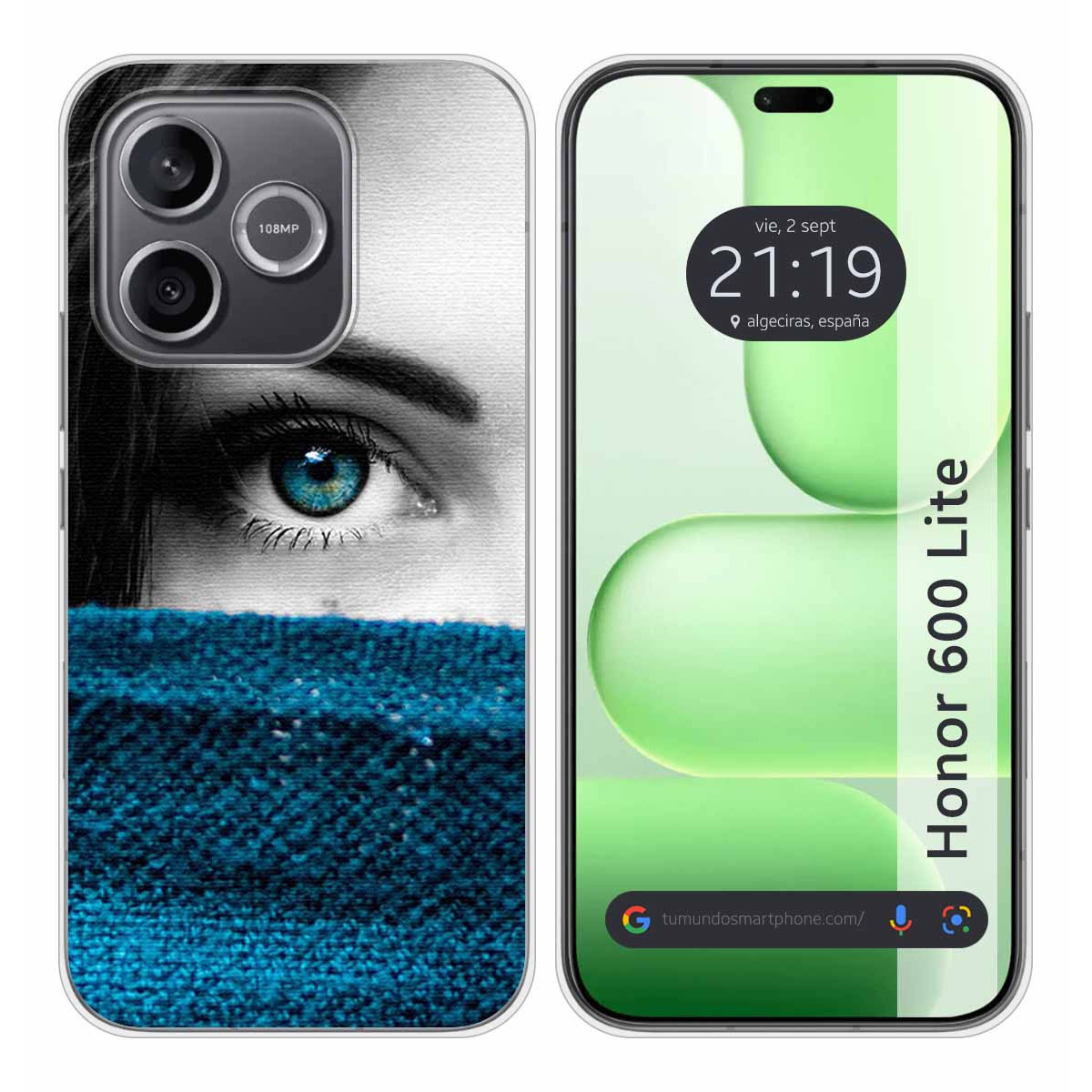 Funda Silicona para Huawei Honor 600 Lite 5G...