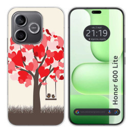 Funda Silicona para Huawei Honor 600 Lite 5G diseño...