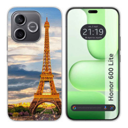 Funda Silicona para Huawei Honor 600 Lite 5G diseño Paris...