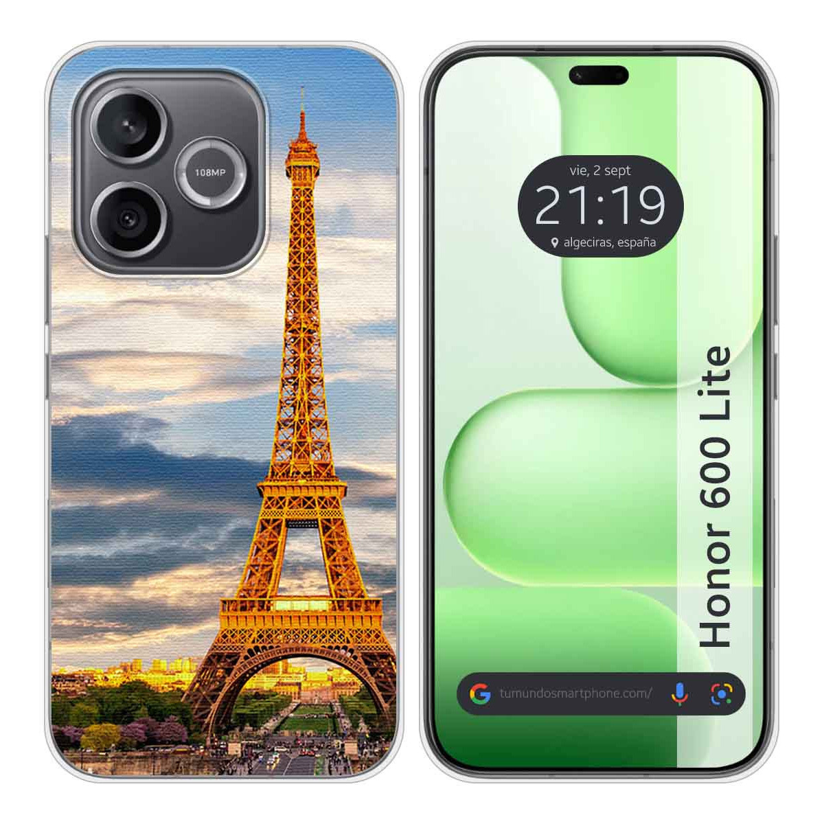 Funda Silicona para Huawei Honor 600 Lite 5G...