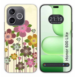Funda Silicona para Huawei Honor 600 Lite 5G diseño...