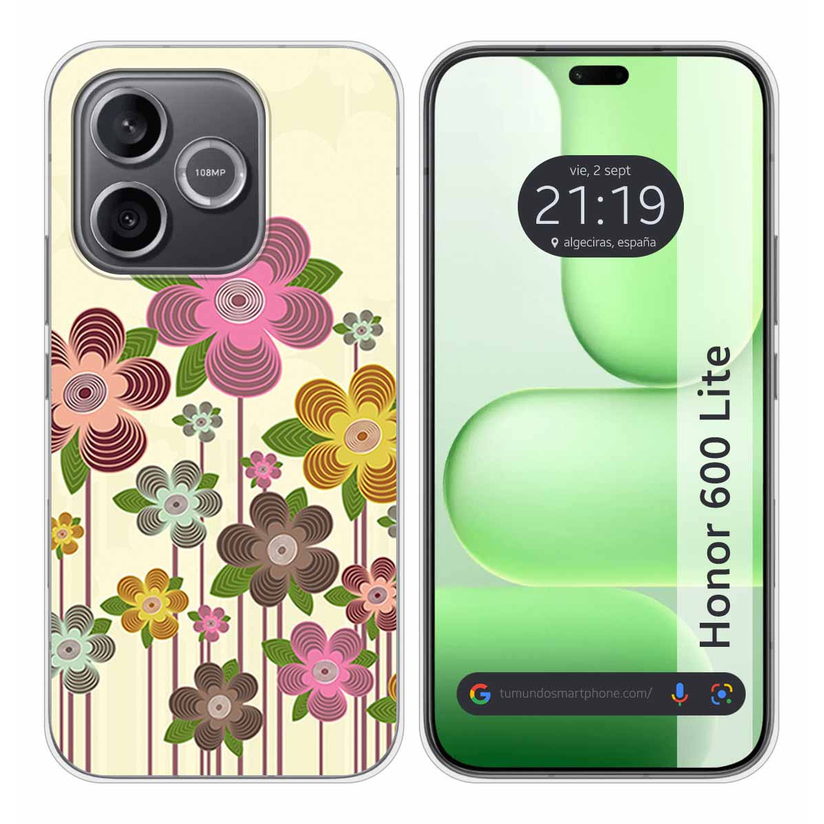 Funda Silicona para Huawei Honor 600 Lite 5G...