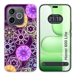 Funda Silicona para Huawei Honor 600 Lite 5G diseño...