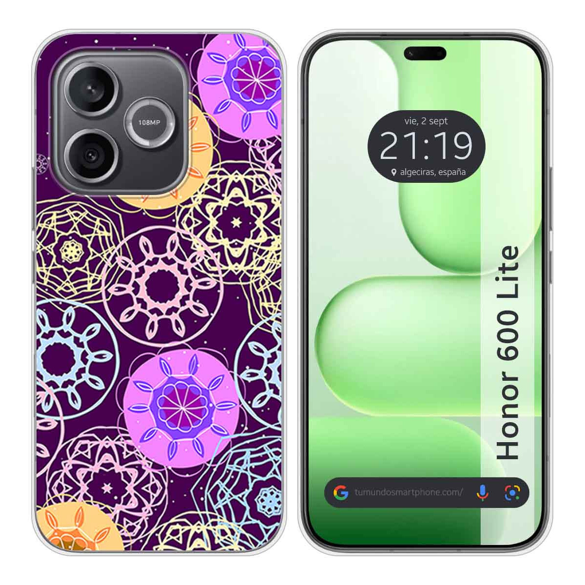 Funda Silicona para Huawei Honor 600 Lite 5G...