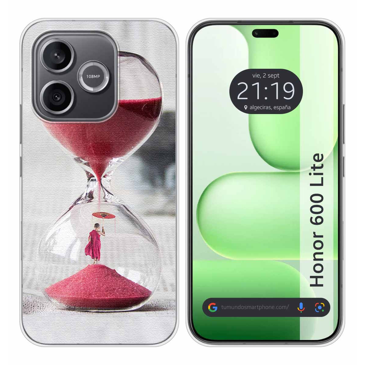 Funda Silicona para Huawei Honor 600 Lite 5G...