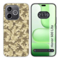 Funda Silicona para Huawei Honor 600 Lite 5G diseño Sand Camuflaje Dibujos