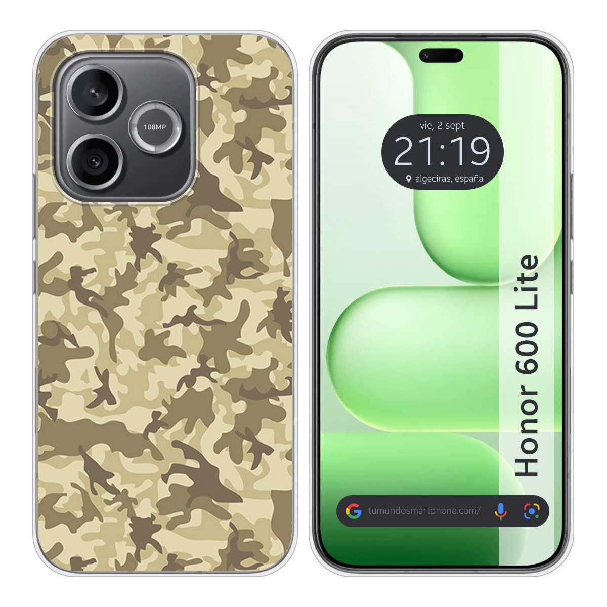 Funda Silicona para Huawei Honor 600 Lite 5G...