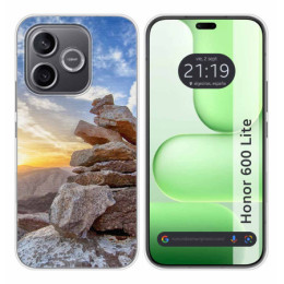 Funda Silicona para Huawei Honor 600 Lite 5G diseño...