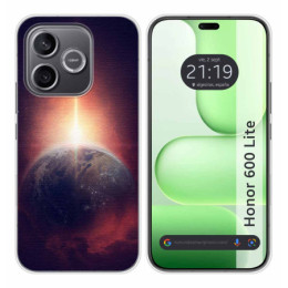 Funda Silicona para Huawei Honor 600 Lite 5G diseño...