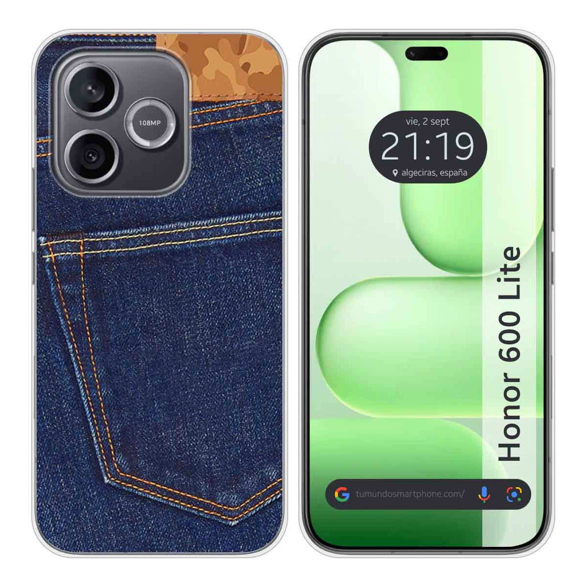 Funda Silicona para Huawei Honor 600 Lite 5G...