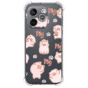 Funda Silicona Antigolpes para Huawei Honor 600 Lite 5G diseño Cerdos Dibujos