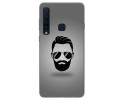 Funda Gel Tpu para Samsung Galaxy A9 (2018) Diseño Barba Dibujos