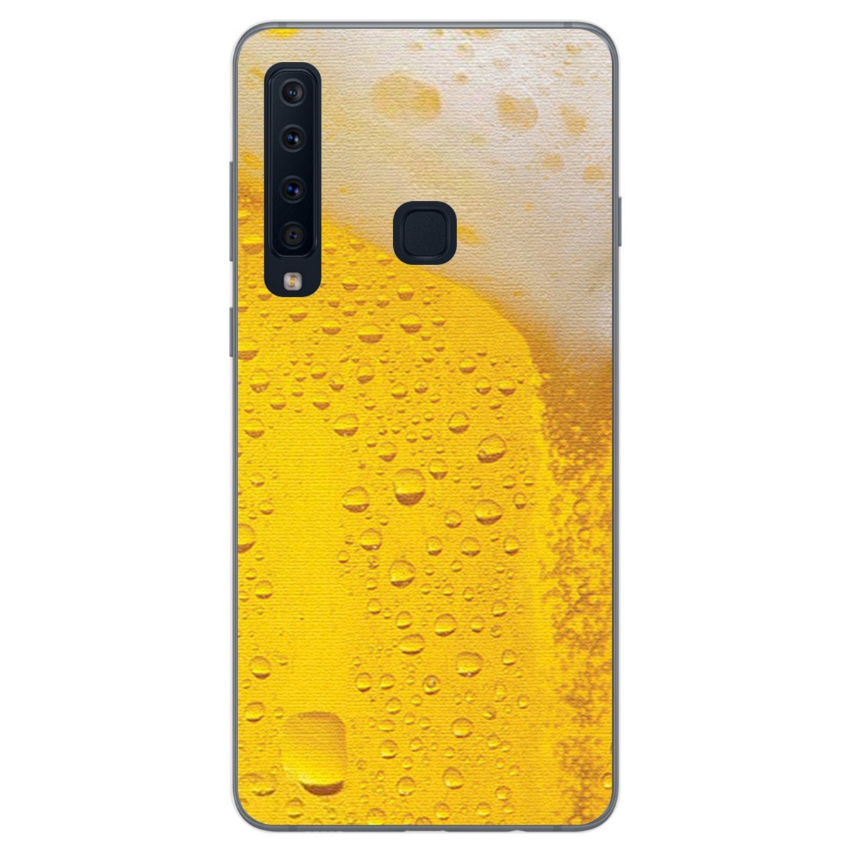 Funda Gel Tpu para Samsung Galaxy A9 (2018) Diseño Cerveza Dibujos