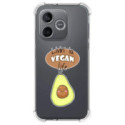 Funda Silicona Antigolpes para Huawei Honor 600 Lite 5G diseño Vegan Life Dibujos