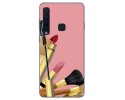 Funda Gel Tpu para Samsung Galaxy A9 (2018) Diseño Brochas Dibujos