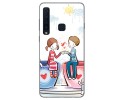 Funda Gel Tpu para Samsung Galaxy A9 (2018) Diseño Café Dibujos